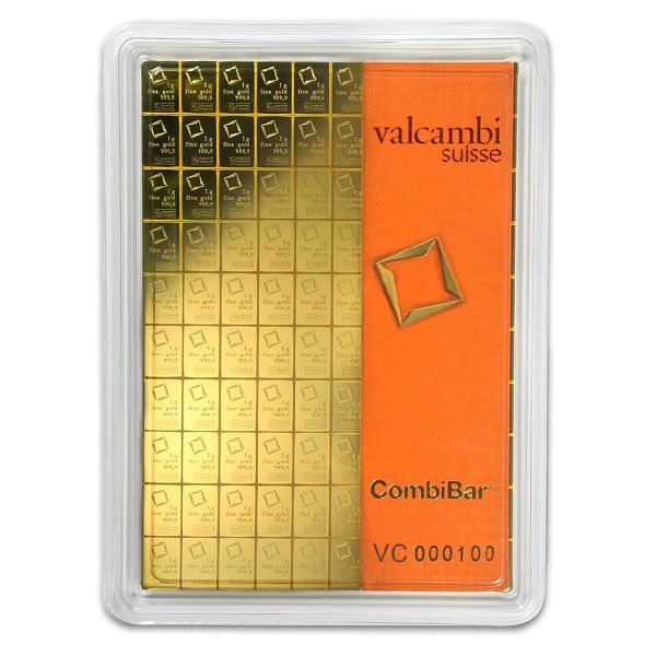 1 gram valcambi gold bar